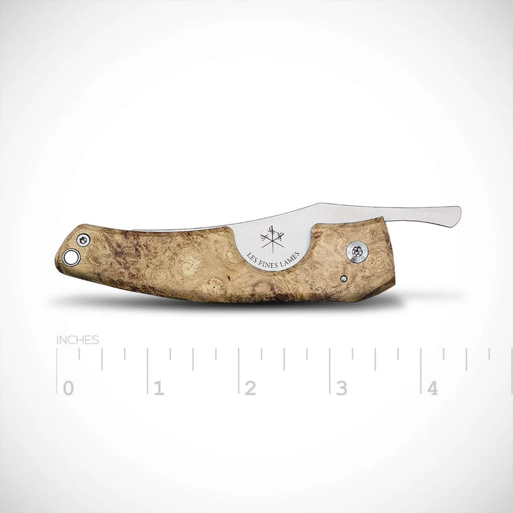 Les Fines Lames Cigar Knife LE PETIT - Acacia Burl