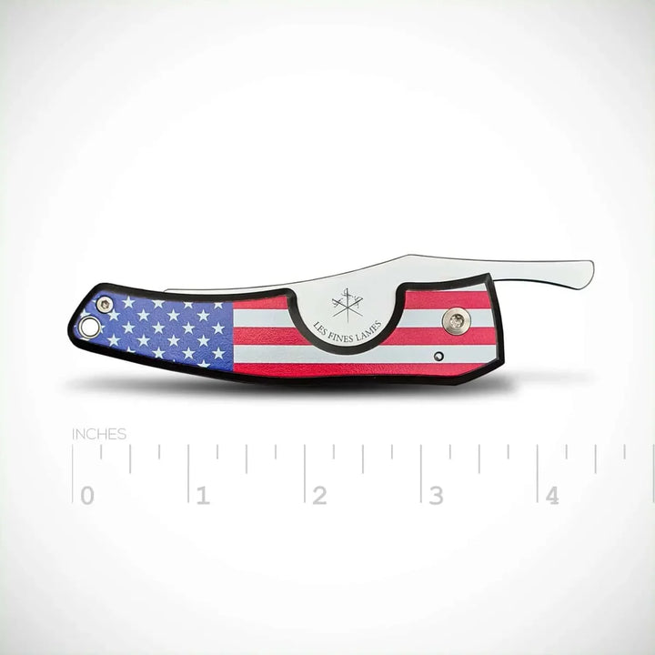 Les Fines Lames Cigar Knife LE PETIT - Flag - USA