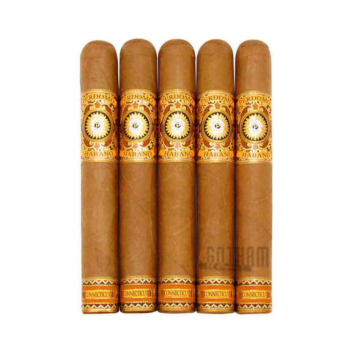 Smooth Perdomo Habano BBA Connecticut Epicure – Medium-Bodied Toro Cigar