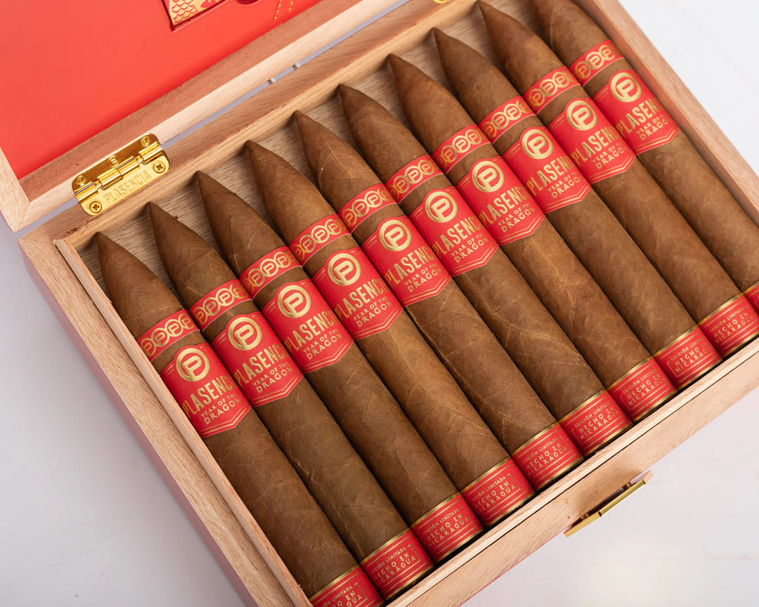 Plasencia Year of the Dragon LE 2024 Torpedo Cigar (6.5" x 54) – Premium Craftsmanship