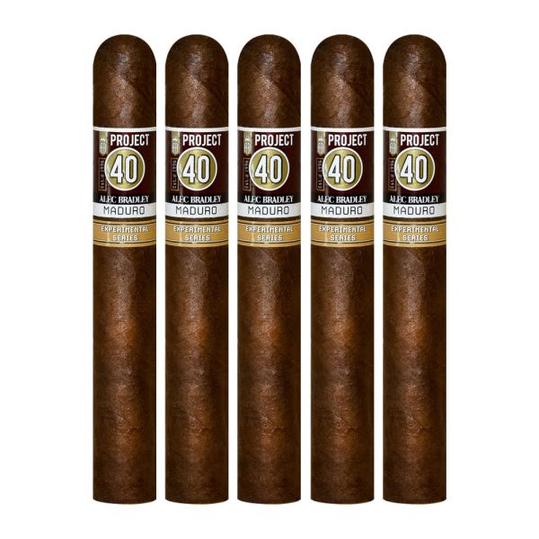 Alec Bradley Project 40 Maduro | 6.0" x 52 Cigars | Flavors