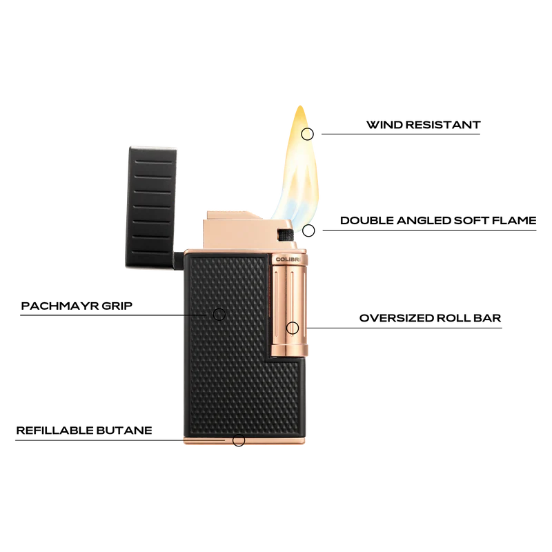 Colibiri Julius Lighter - Gold