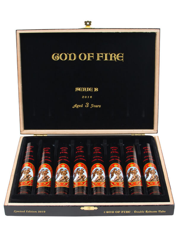 God of Fire Serie B (Double Robusto Tubo) (5.75" x 52)