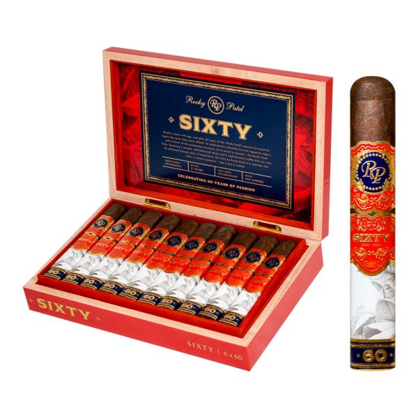 Rocky Patel Sixty Sixty Gordo Cigar (6.0" x 60) - Rich Flavor & Superior Construction