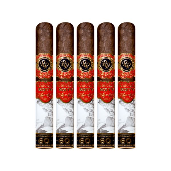 Rocky Patel Sixty Robusto Cigar (5.5" x 50) - Premium Craftsmanship & Rich Flavor