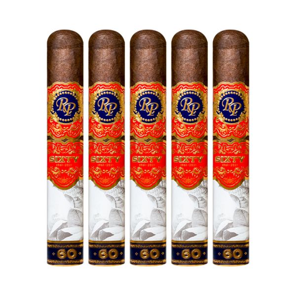 Rocky Patel Sixty Sixty Gordo Cigar (6.0" x 60) - Rich Flavor & Superior Construction