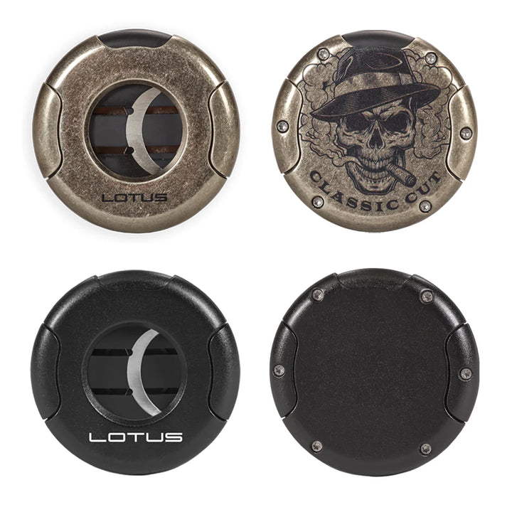 Lotus METEOR Round 64 RG Cigar Cutter - Fedora