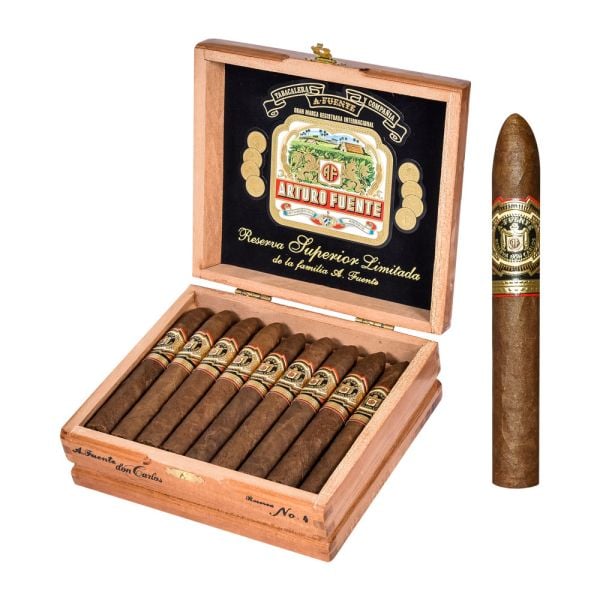 Arturo Fuente Don Carlos No. 4 Belicoso (5.10" x 43)