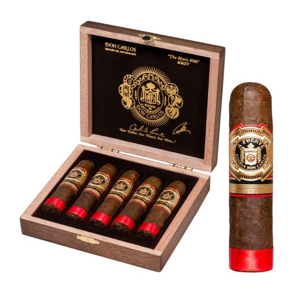 Arturo Fuente Don Carlos Eye of the Bull Gift Box (Short Robusto) (3.50" x 55)