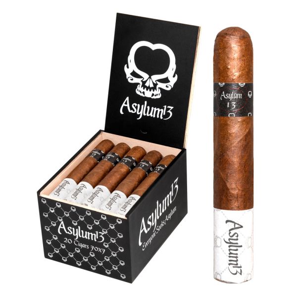 Asylum 13 Seventy Maduro (Gordo) (7.0" x 70) | Nicaraguan Filler