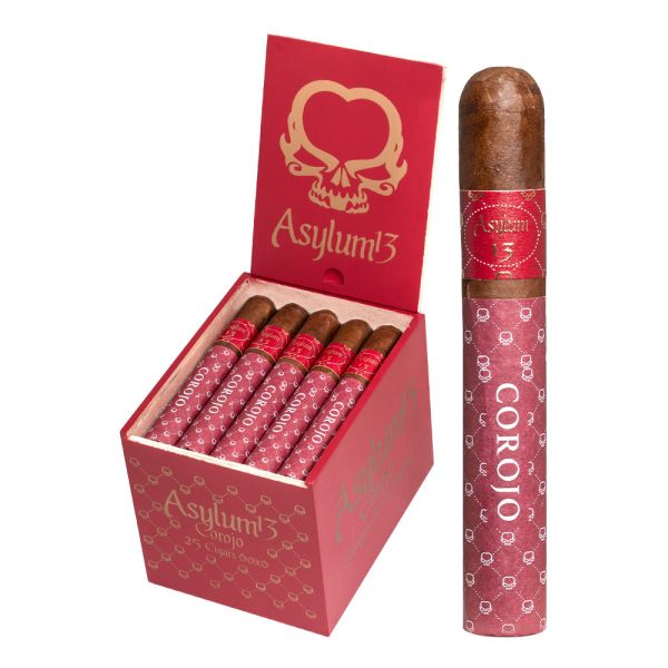 Asylum 13 Corojo Sixty (Gordo) (6.0" x 60) | Bold Full-Bodied Nicaraguan Cigar