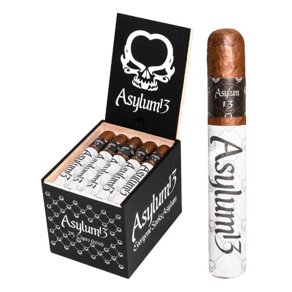 Asylum 13 Sixty Maduro (Gordo) (6.0" x 60) | Premium Nicaraguan Tobacco | Bold Flavor