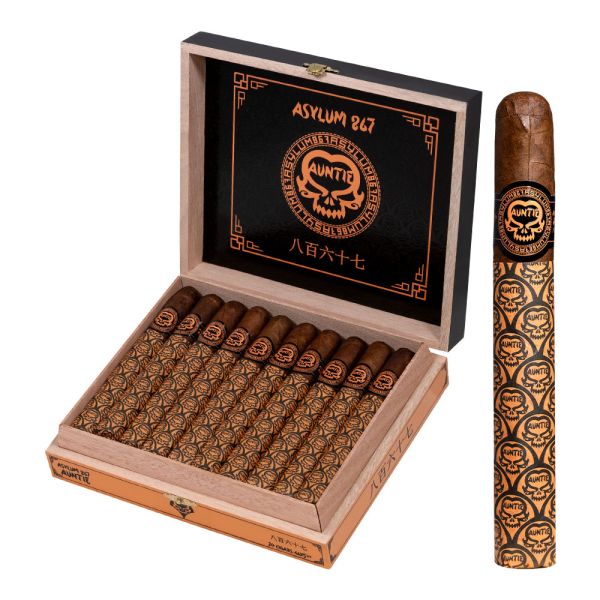 Asylum 867 Auntie (Corona) (5.75" x 46) | Medium to Full-Bodied Cigar