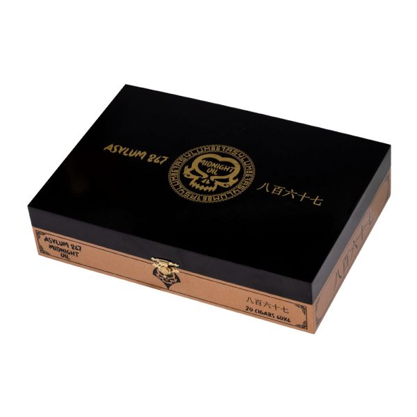 Asylum 867 Midnight (Gordo) (6.0" x 60) | Ecuadorian Habano Wrapper | Complex Blend