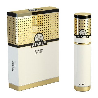 Atabey Divinos Tubes 3 Pack (Short Robusto) (4.25" x 50)