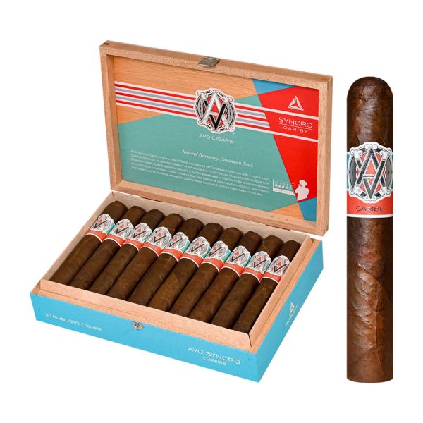 Avo Syncro Caribe Robusto | Medium-Bodied Cigars | Ecuadorian Wrapper