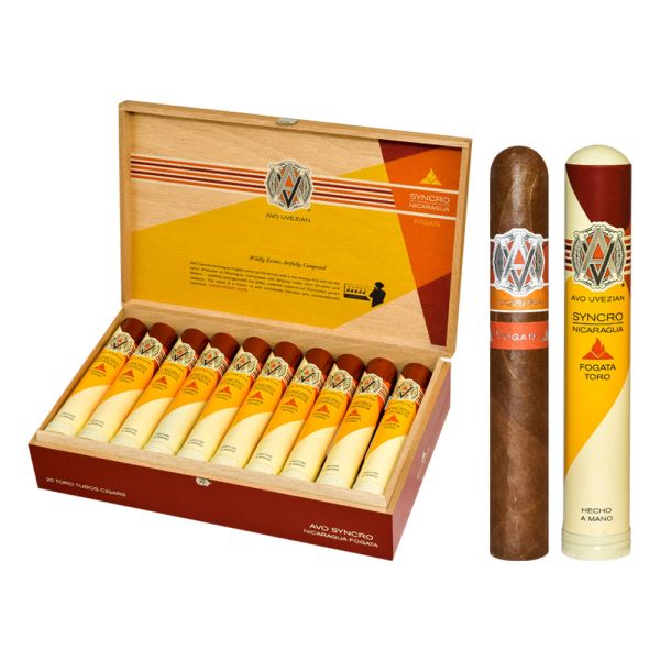 Avo Syncro Nicaragua Fogata Toro Tubo | Medium to Full-Bodied Cigars