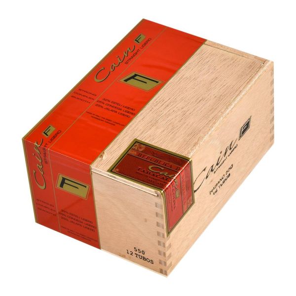 Cain F Habano 550 Tubos Robusto (5.75" x 50) - Powerful Full-Bodied Cigar