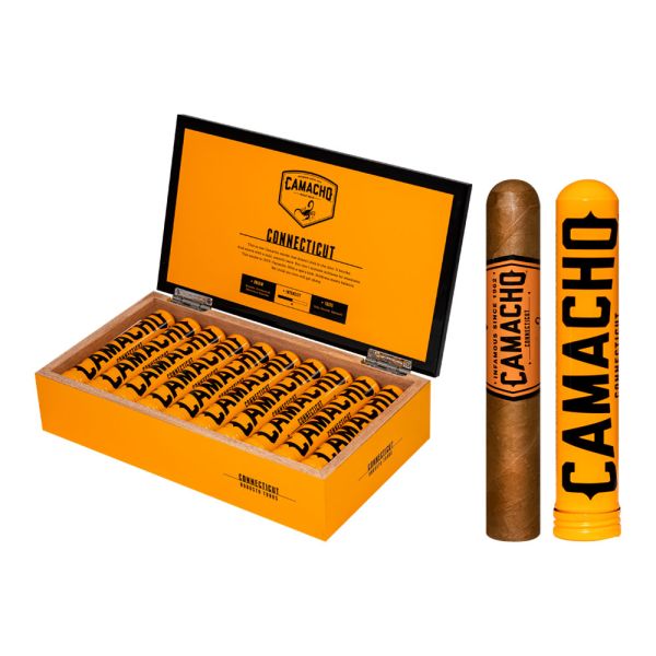 Camacho Connecticut Tubos Robusto | Smooth & Medium-Bodied Cigar