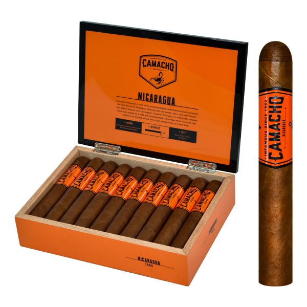 Camacho Nicaragua Toro (6.0" x 50) – Premium Craftsmanship and Bold Flavor