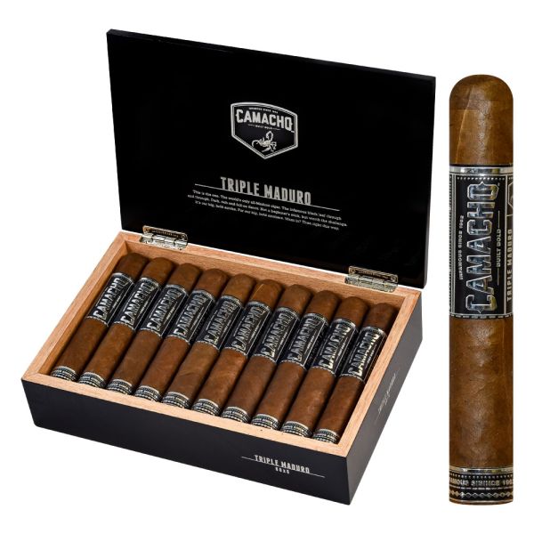 Camacho Triple Maduro Gordo - Bold, Full-Bodied Cigars