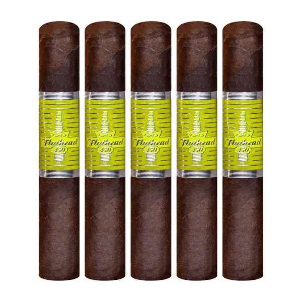 Bold and Flavorful CAO Flathead V450 Sparkplug (Robusto) Cigar