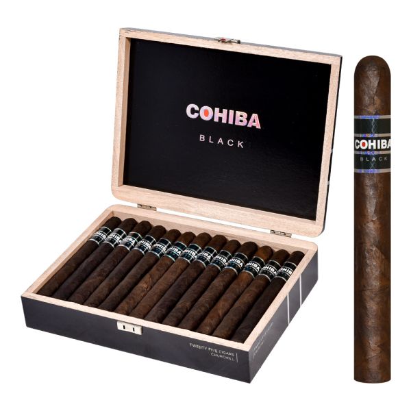 Bold Flavors of Cohiba Black Churchill Cigar