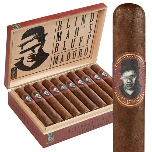 Medium to Full-Bodied Caldwell Blind Man's Bluff Maduro Toro Cigar