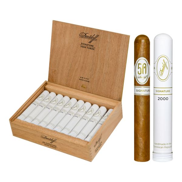 Davidoff Signature 2000 Tubos – Fresh, Protected Cigars in Aluminum Tubes