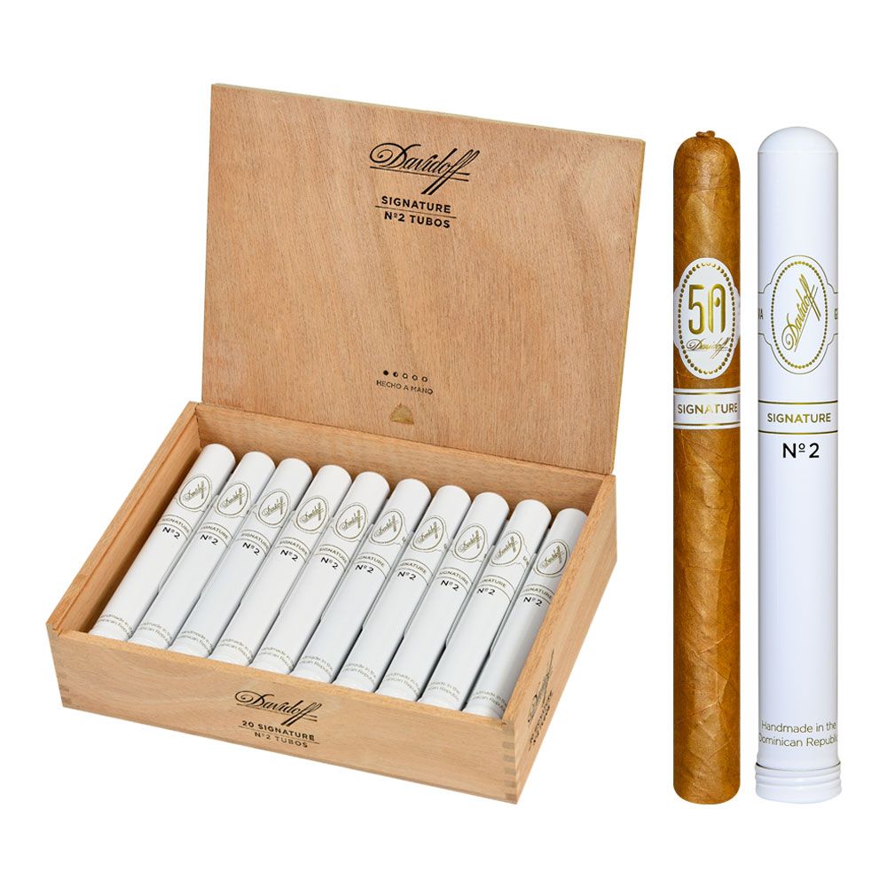 Davidoff Signature No. 2 Tubos (6.0" x 38) - Ultimate Cigar Elegance