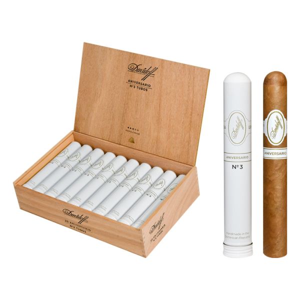 Davidoff Aniversario No. 3 Tubo (6.0" x 50) | Elegant Premium Cigars