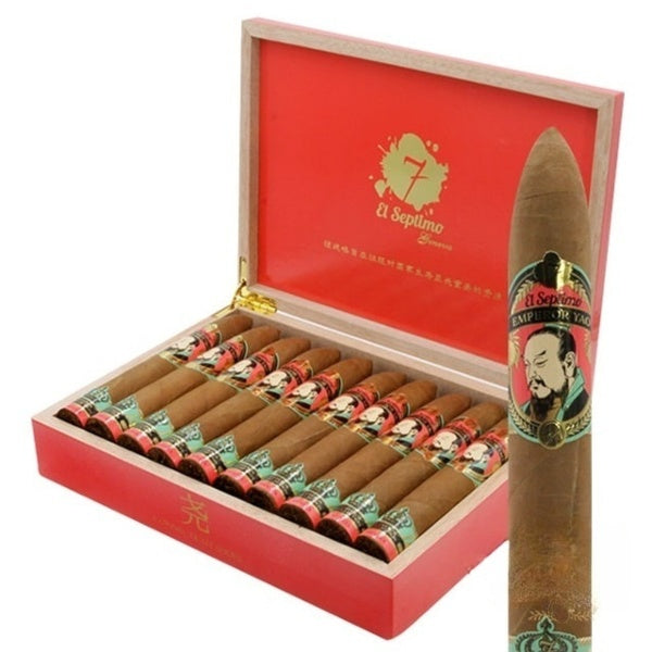 El Septimo The Emperor Collection Yao Connecticut Torpedo - Premium Smooth Cigar