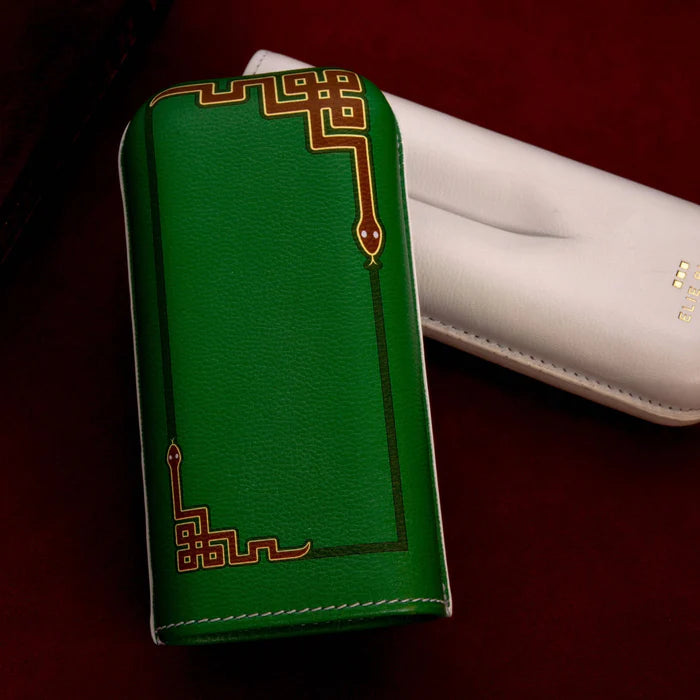 Elie Bleu Year of the Snake Cigar Case LE (2 Cigars)