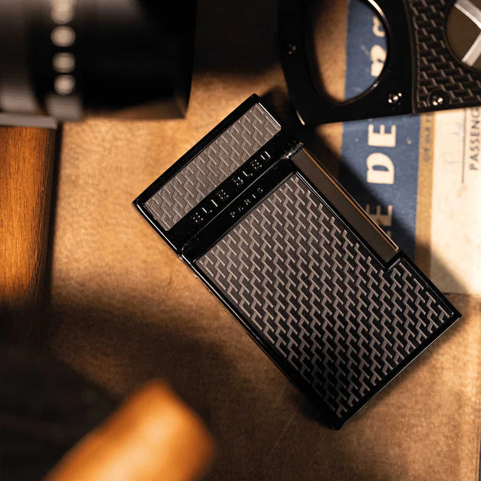 Elie Bleu J14 Diamond Jet Flame Collection - Black Carbon Pattern