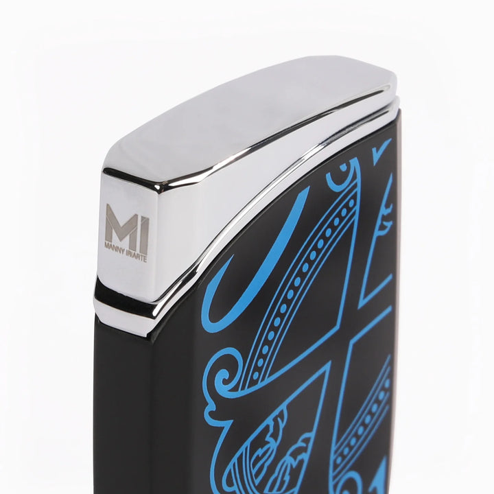 The Opus X Society J30 Matte Blue Lighter