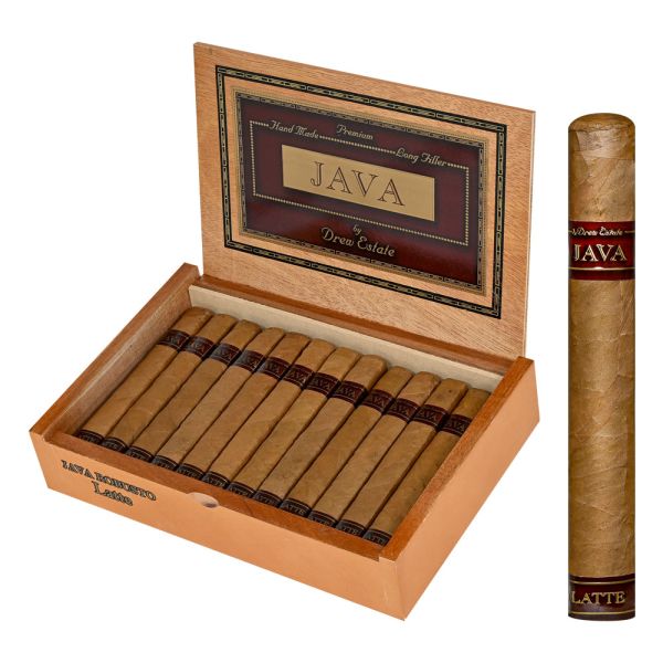 Java Latte by Drew Estate Robusto (5.5" x 50) Coffee Cigar – TRP Cigars