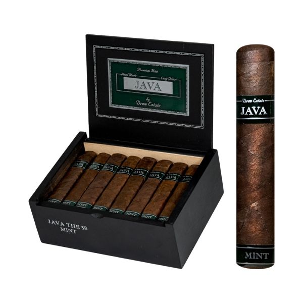 Java Mint by Drew Estate The 58 (Gordo) | Medium-Bodied Cherry & Chocolate Cigar