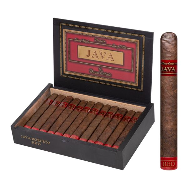 Java Red by Drew Estate Robusto (5.5" x 50) Cigar