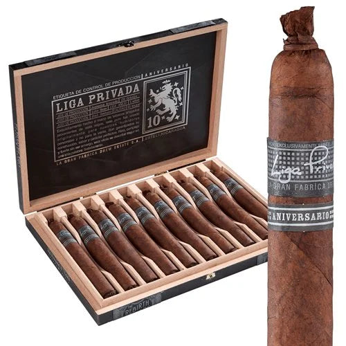 Liga Privada Aniversario 10 Robusto by Drew Estate - 10 Years of Ultra-Premium Cigars