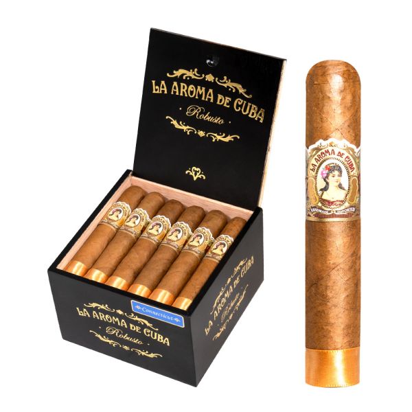 La Aroma De Cuba Connecticut Robusto – Premium Cigar with Smooth, Creamy Smoke