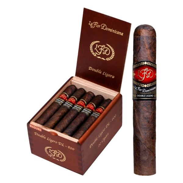 La Flor Dominicana (LFD) Double Ligero DL-600 Habano Maduro (Robusto) (5.25" x 52)