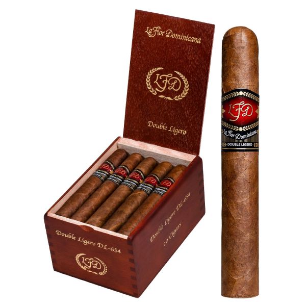 La Flor Dominicana (LFD) Double Ligero DL-654 Natural (Toro) (6.0" x 54)