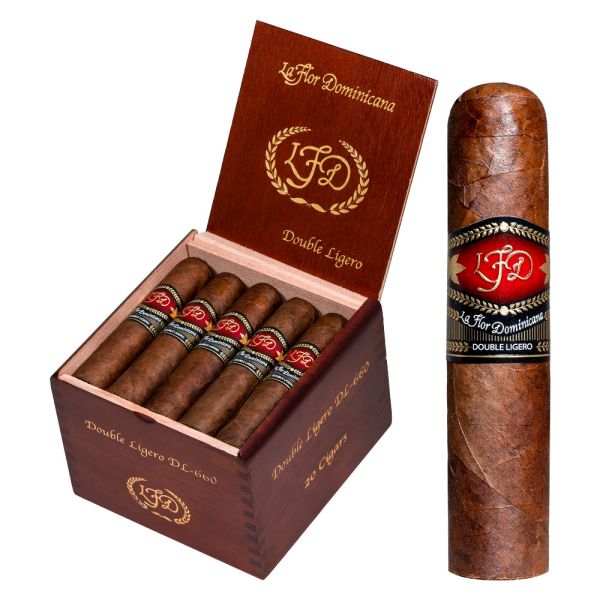  La Flor Dominicana (LFD) Double Ligero 660 Natural (Robusto) (4.63" x 60) Cigar