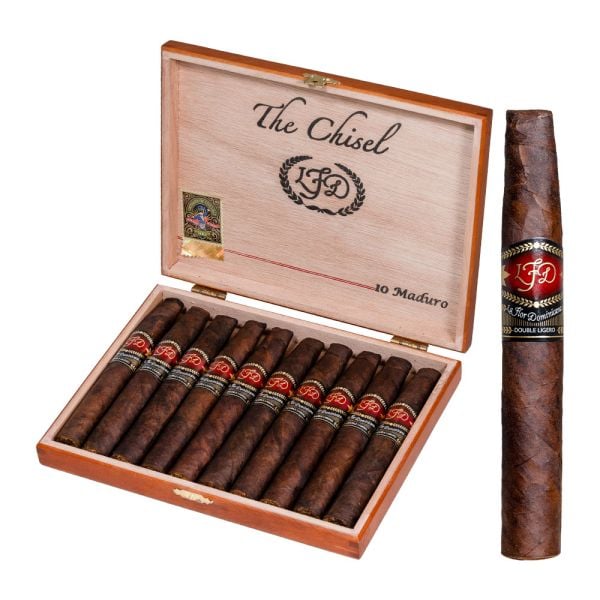La Flor Dominicana Double Ligero Chisel Maduro (Chisel) (6.0