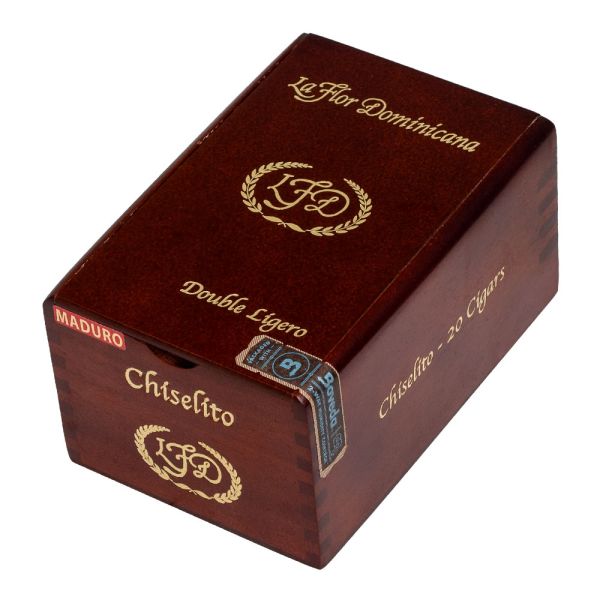 La Flor Dominicana (LFD) Double Ligero Chiselito Maduro (Chisel) (5.0" x 44)