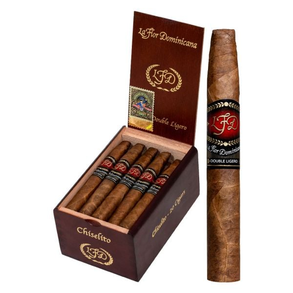La Flor Dominicana (LFD) Double Ligero Chiselito Natural (Chisel) (5.0" x 44)