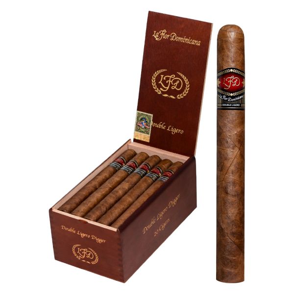 La Flor Dominicana (LFD) Double Ligero Digger Natural (Gordo) (8.5" x 60)