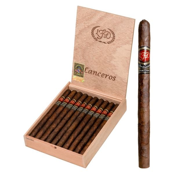 La Flor Dominicana (LFD) Limited Production Double Ligero Lancero Oscuro (Lancero) (7.5" x 38)