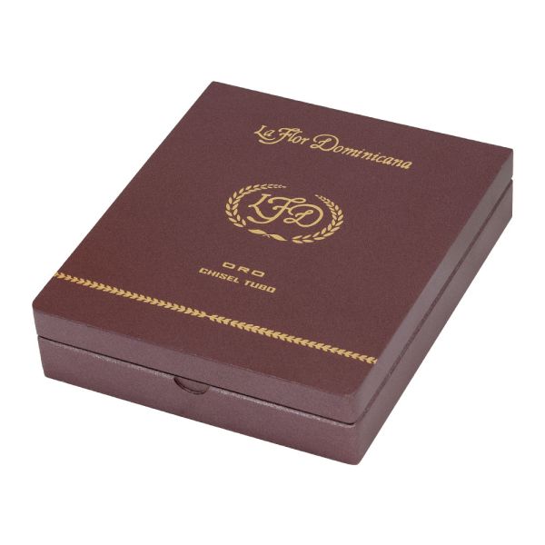 La Flor Dominicana Oro Chisel Tubo (Chisel) (6.0" x 54)