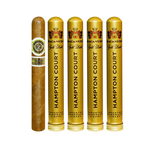 Macanudo Gold Label Hampton Court Tubo | Premium Corona Cigars 